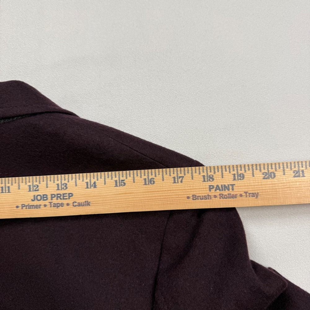 Banana Republic Slim Fit Wool Blend Blazer Burgundy Sport Coat 40S Mens NWT - Picture 7 of 10